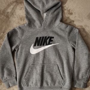 Nike Kids Charcoal Gray Hoodie